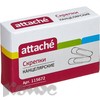 Скрепки металлические Attache С28-100 (28мм, кру…